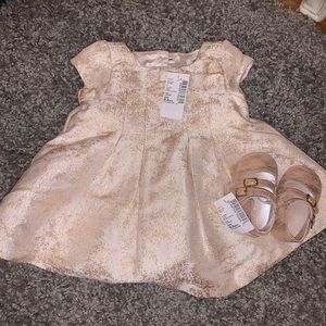 0-3 Month new Dress and shoes